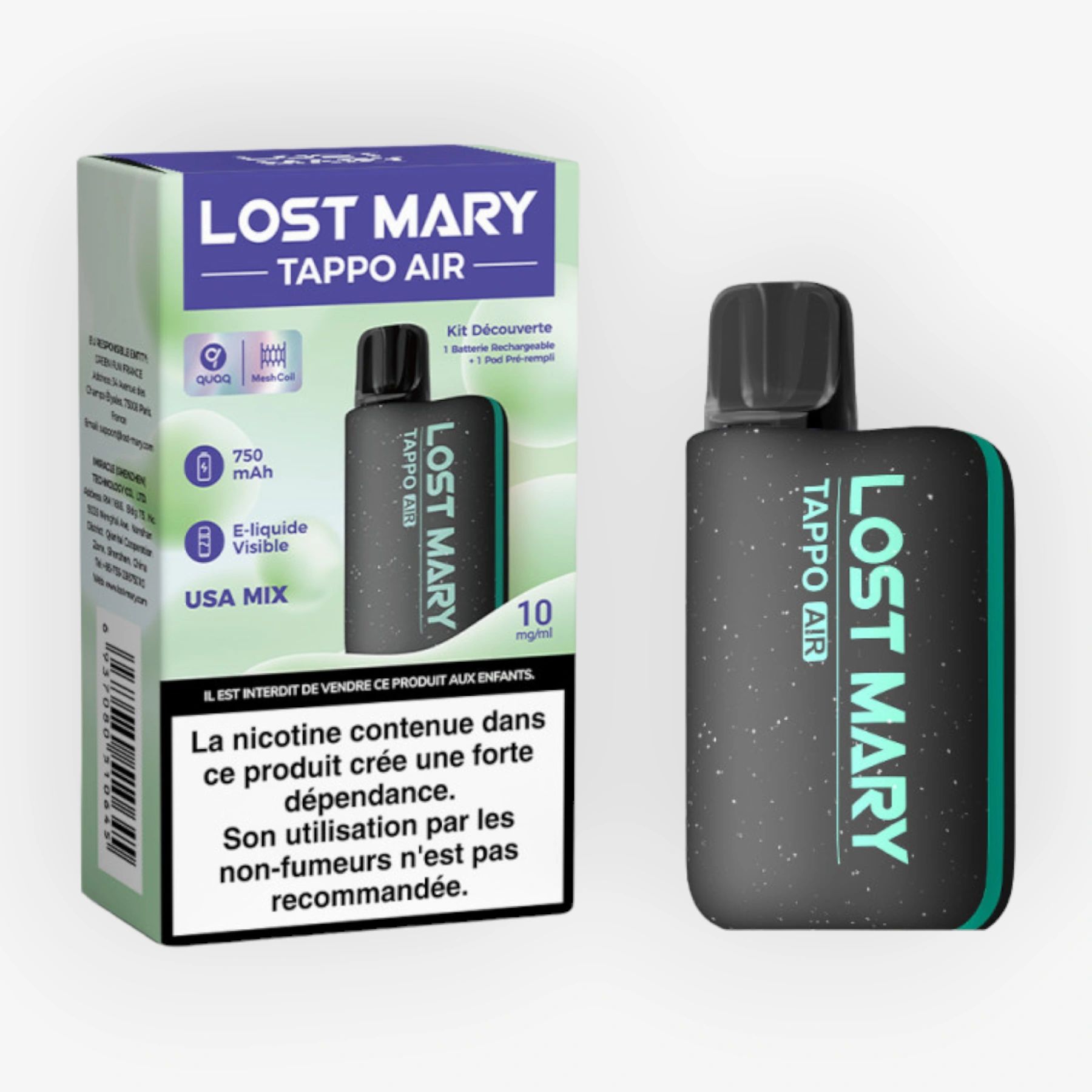 Kit Tappo Air - Lost Mary