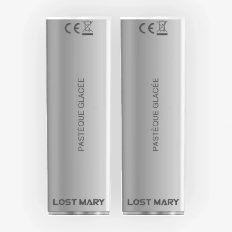 Pack de 2 pods 4en1 Pasteque Glacee 2ml 20mg Lost Mary