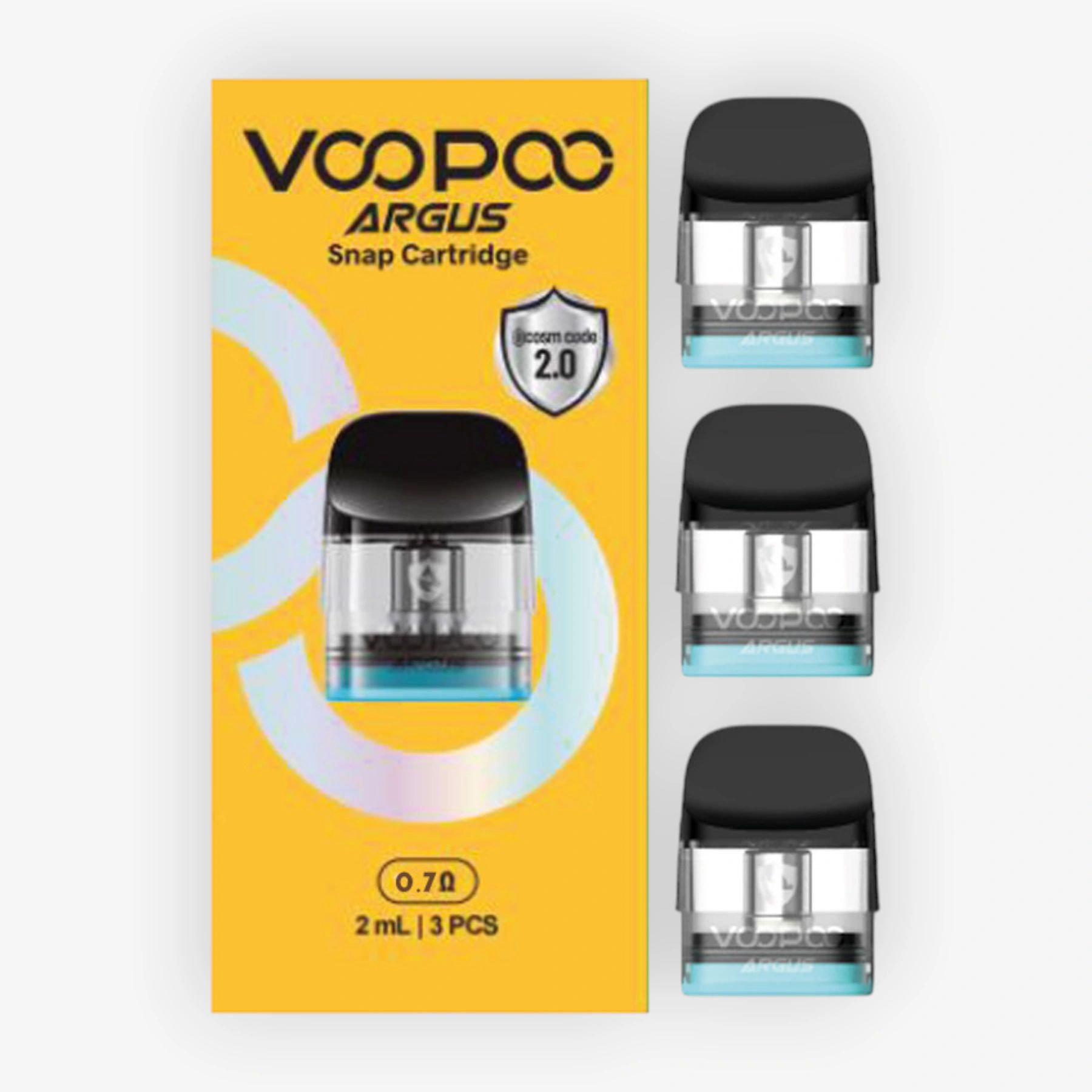 Pack de 3 Pods 2ml 0.7ohm Argus Snap Voopoo