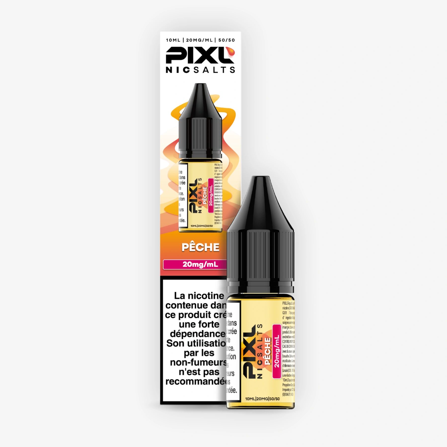 Pêche Nic Salt PIXL 10ml 20mg