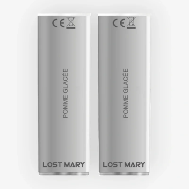 Pack de 2 pods 4en1 Pomme Glacee 2ml 20mg Lost Mary