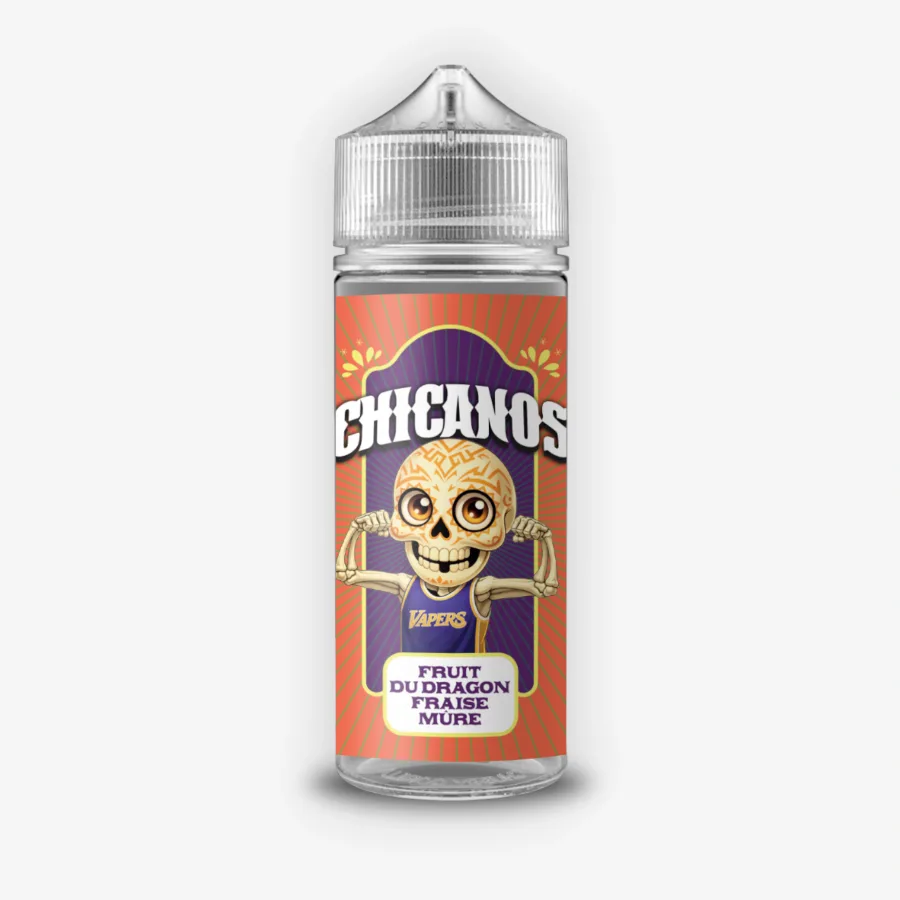 Fruit Du Dragon Fraise Mure ZHC Mix Series Chicanos 100ml 00mg
