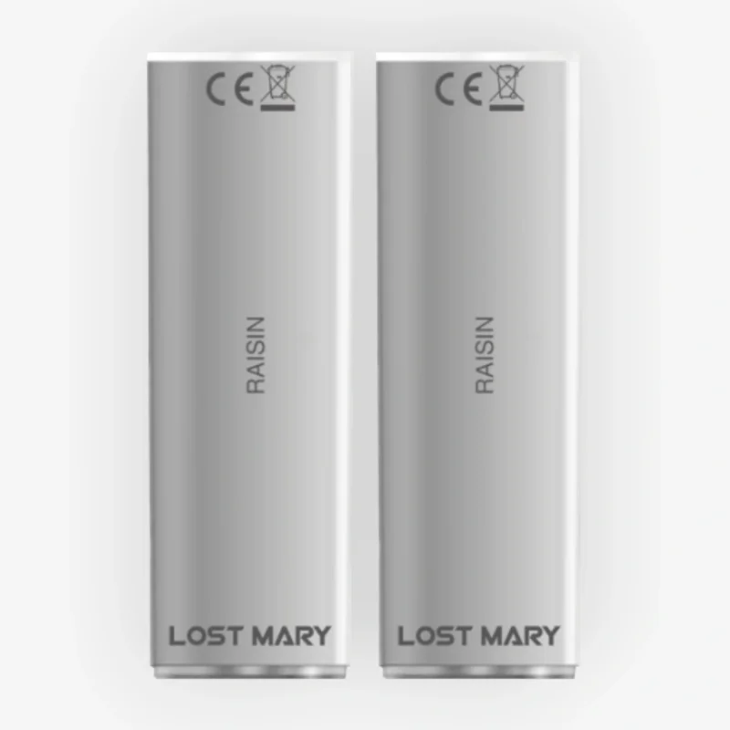 Pack de 2 pods 4en1 Raisin 2ml 20mg Lost Mary