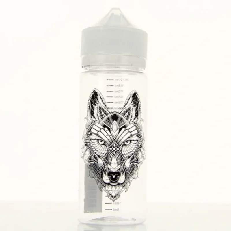 Fiole vide Chubby avec graduation N15 Tatoo Wolf 120ml DIY UP