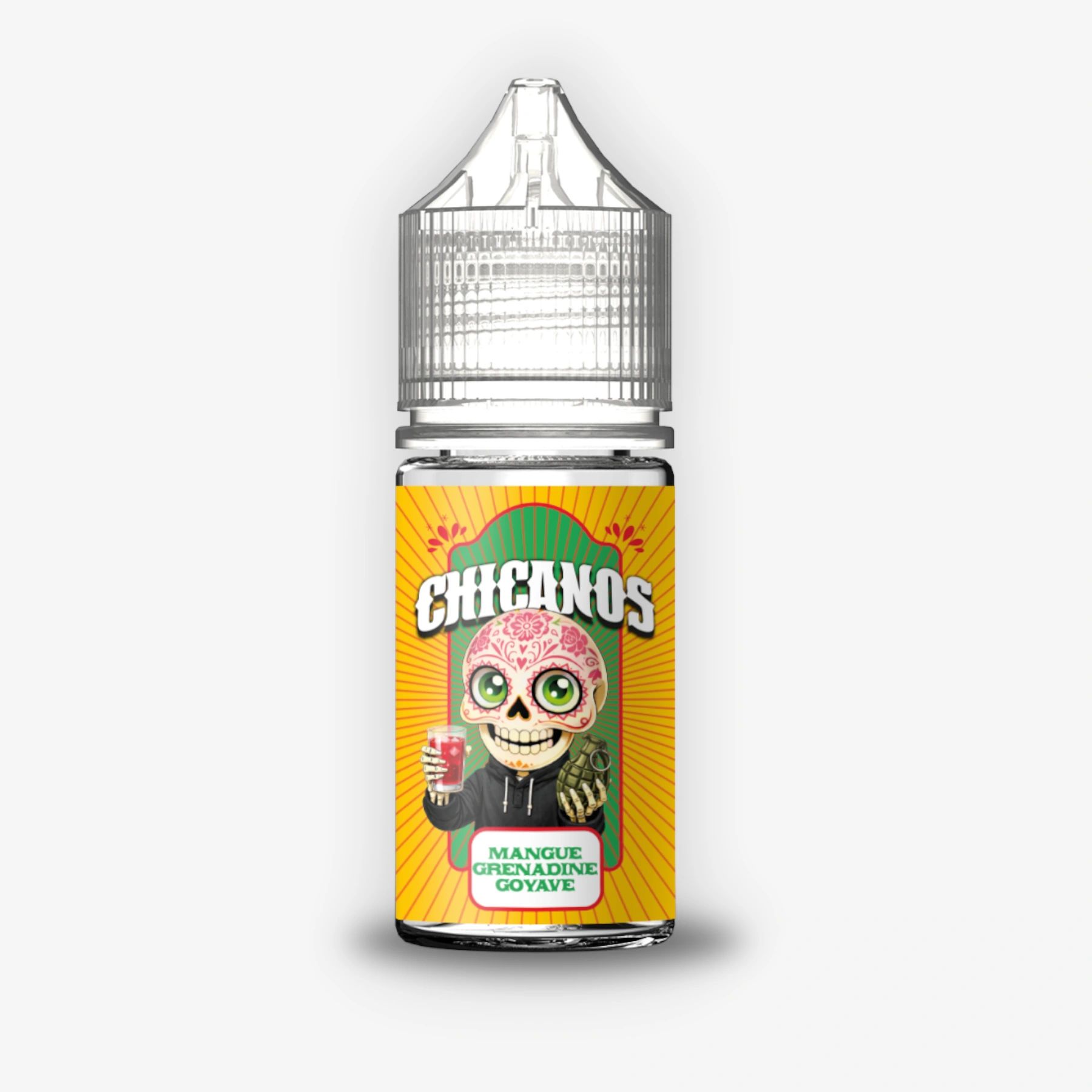 Mangue Grenadine Goyave Concentre Chicanos 30ml