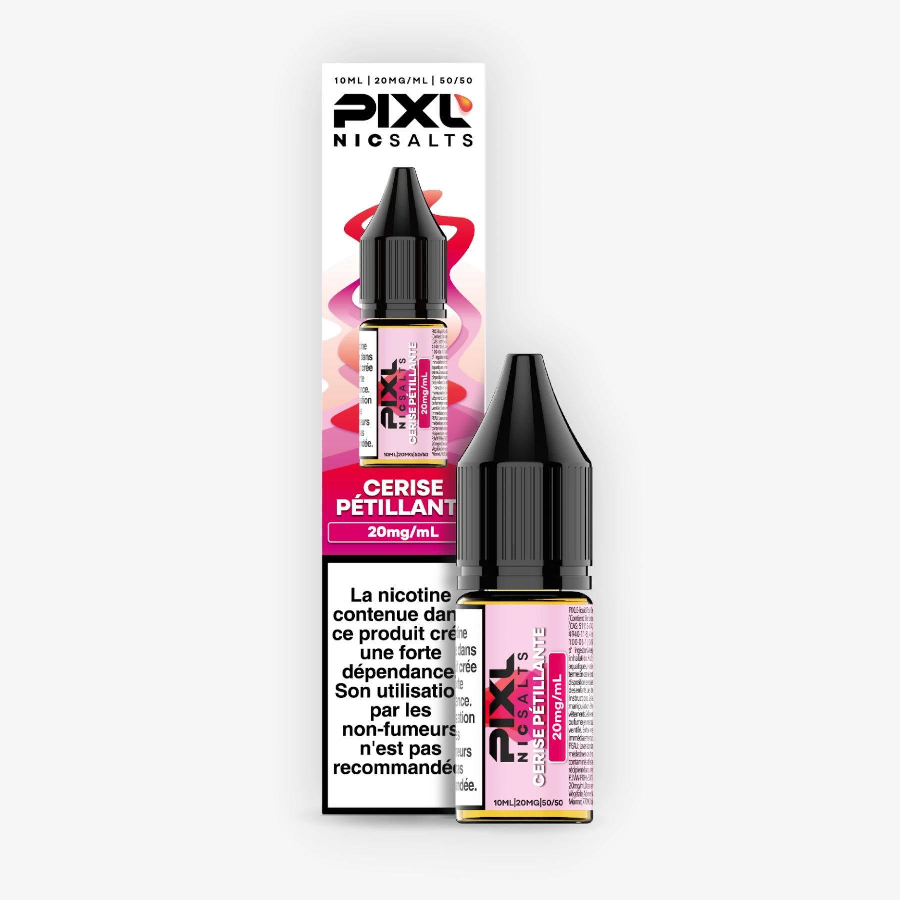 Cerise Pétillante Nic Salt PIXL 10ml 20mg