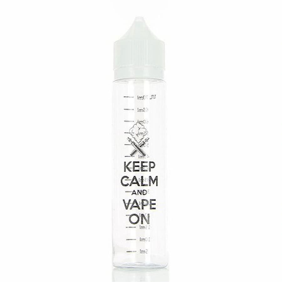 Fiole vide Chubby avec graduation N1 Keep Calm 70ml DIY UP
