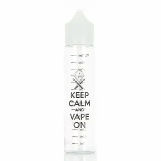 Fiole vide Chubby avec graduation N1 Keep Calm 70ml DIY UP