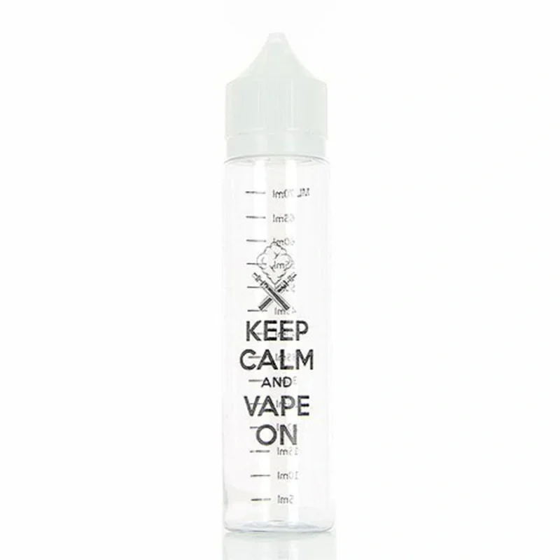 Fiole vide Chubby avec graduation N1 Keep Calm 70ml DIY UP