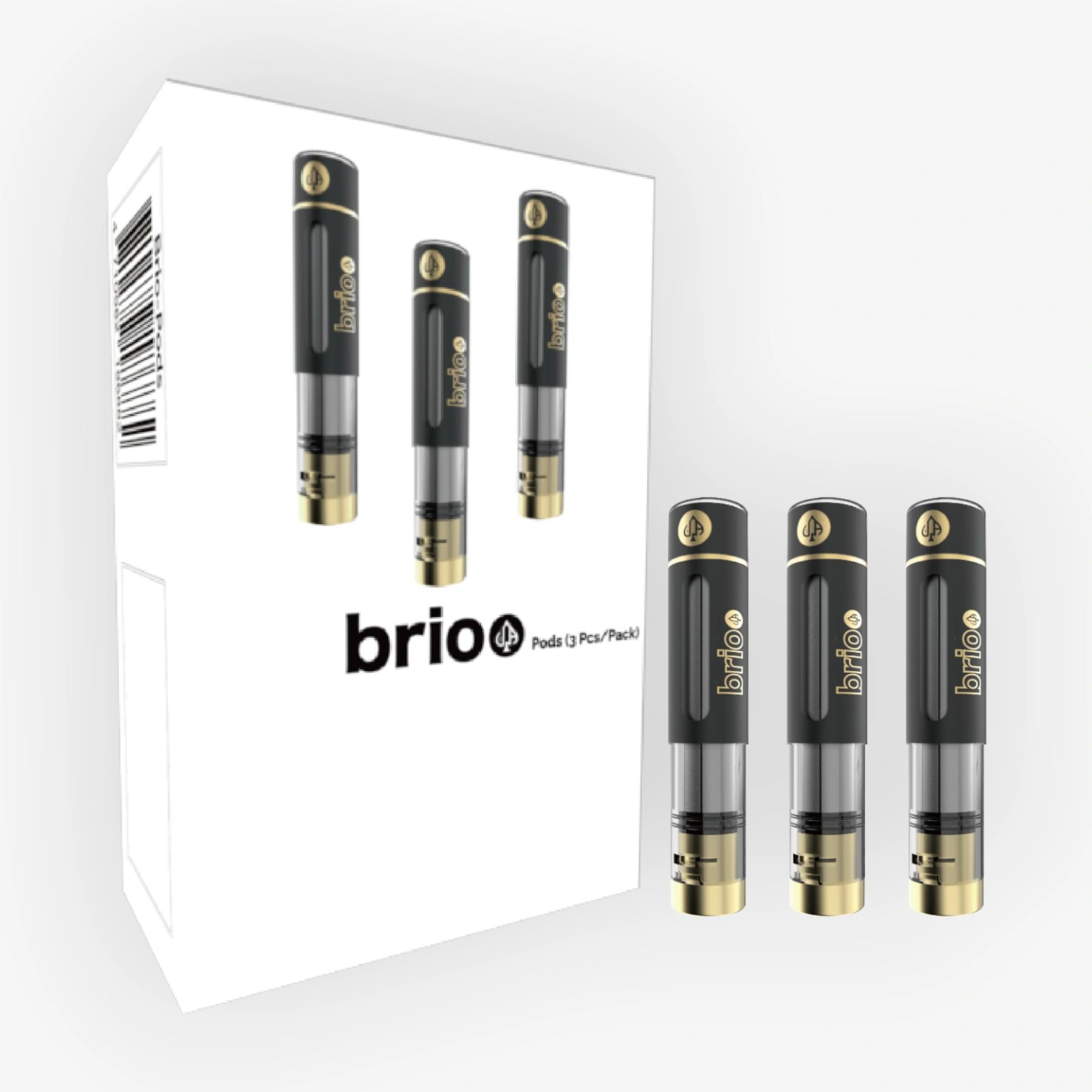Pack de 3 Pods Top Fill 1ml + Resistance 1.6Ohm Brio Da One