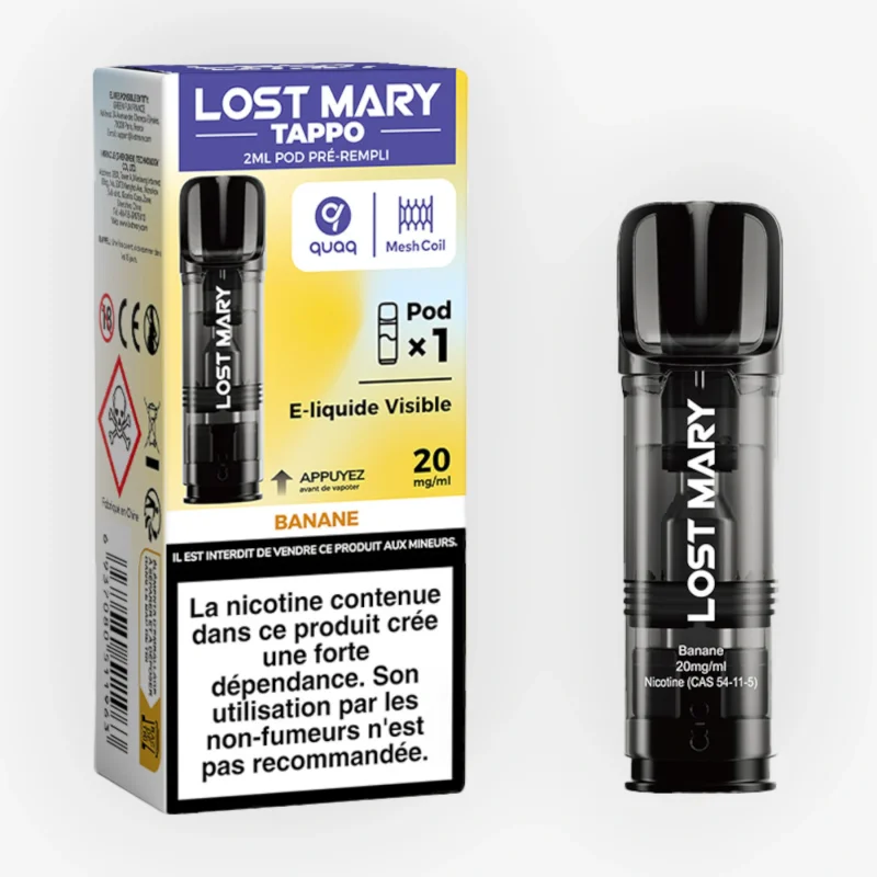 Pod Tappo Banane 2ml 20mg Lost Mary