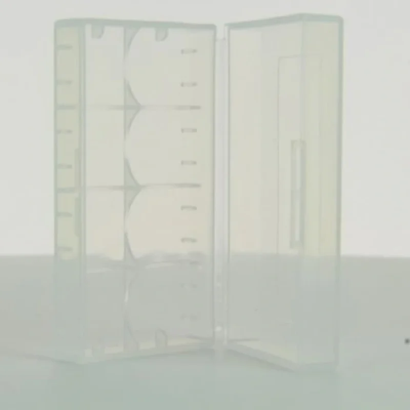 Boite 2 Accus 18650 Transparent