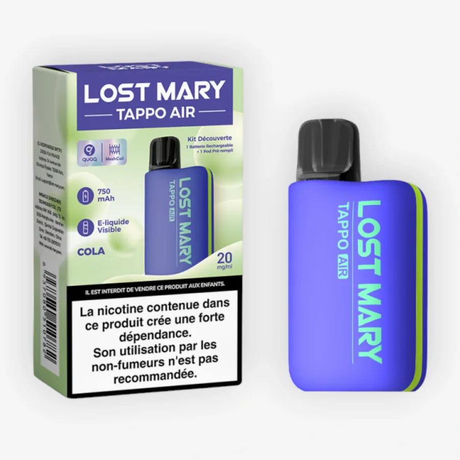 Kit Tappo Air - Lost Mary
