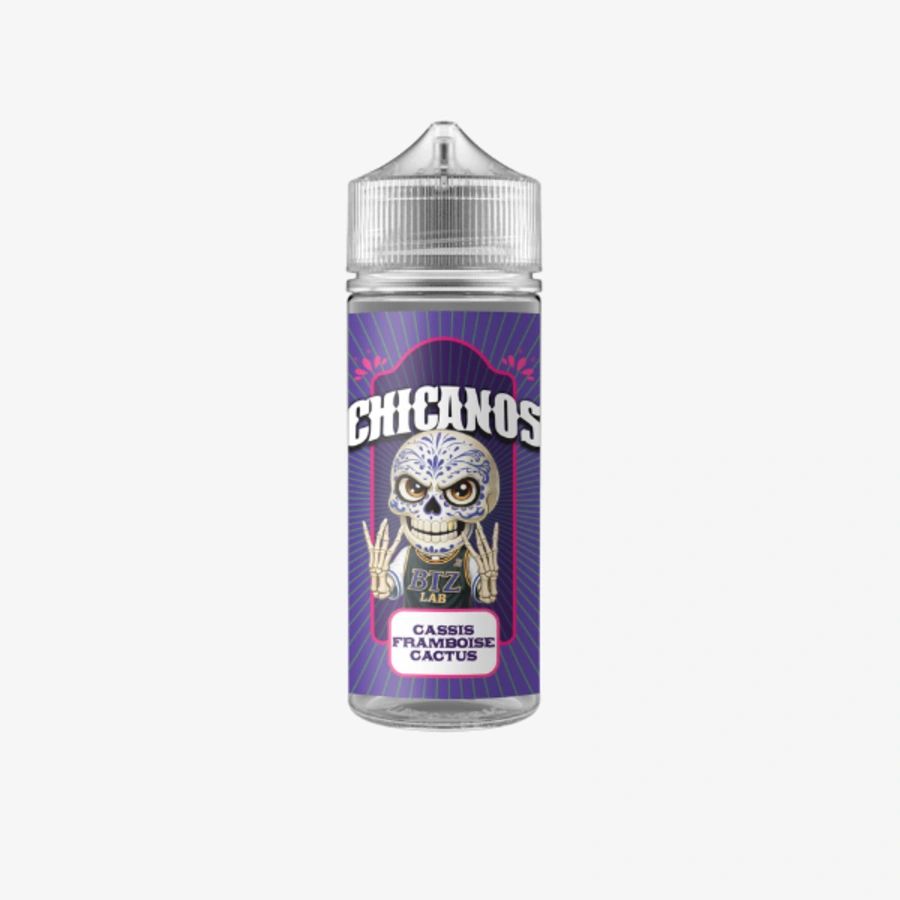 Cassis Framboise Cactus ZHC Mix Series Chicanos 100ml 00mg