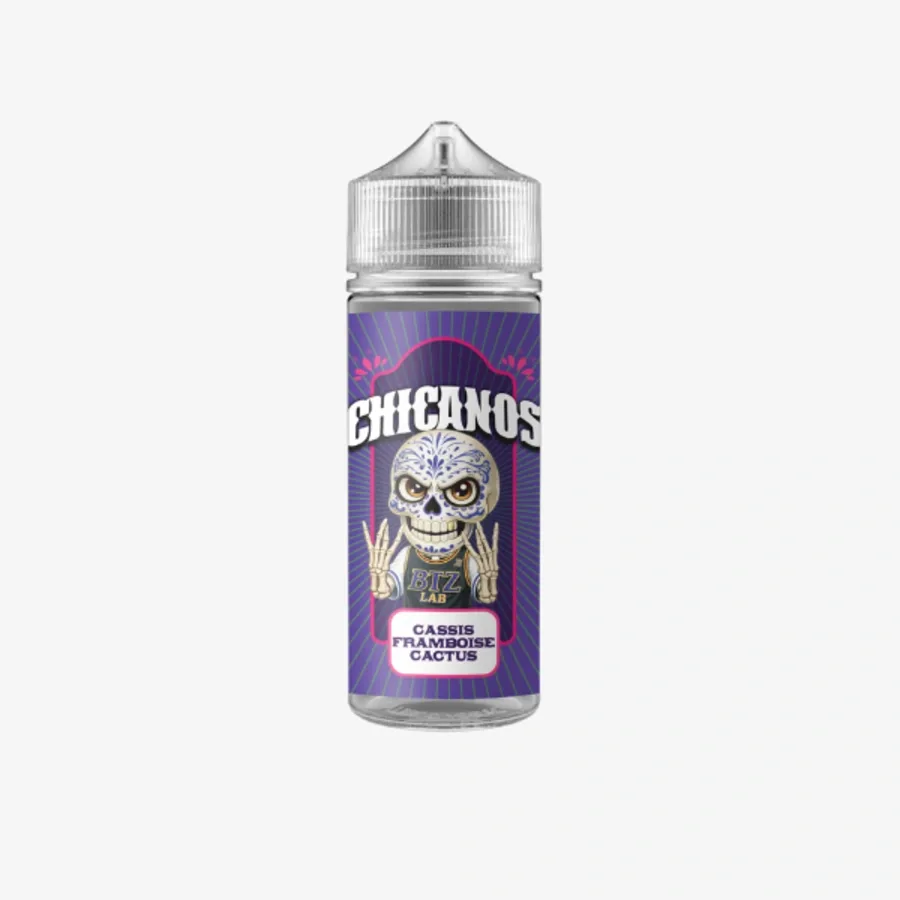 Cassis Framboise Cactus ZHC Mix Series Chicanos 100ml 00mg