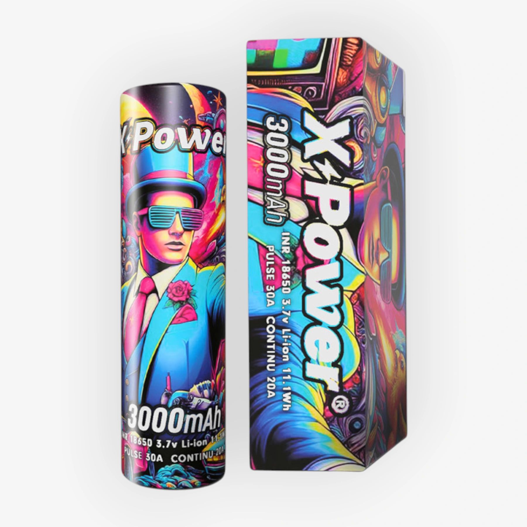 Accu 30A 18650 3000mAh X Power