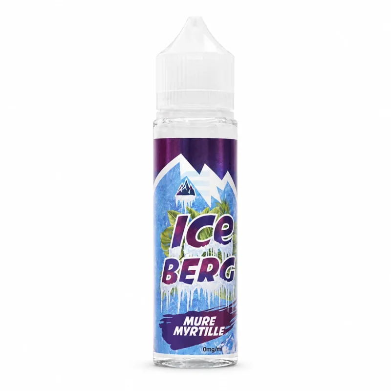 E-liquide Mûre Myrtille 50 mL - Iceberg (LiquideLab)