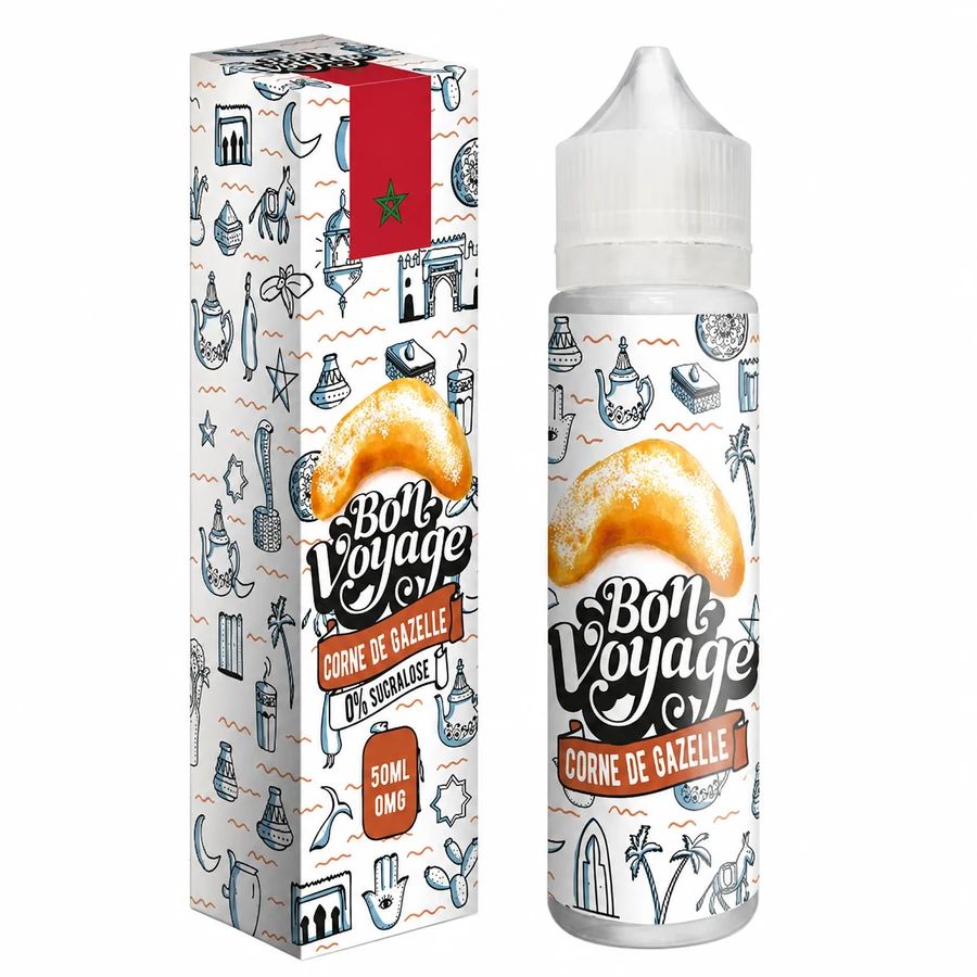 E-liquide Corne De Gazelle 50 mL - Bon Voyage