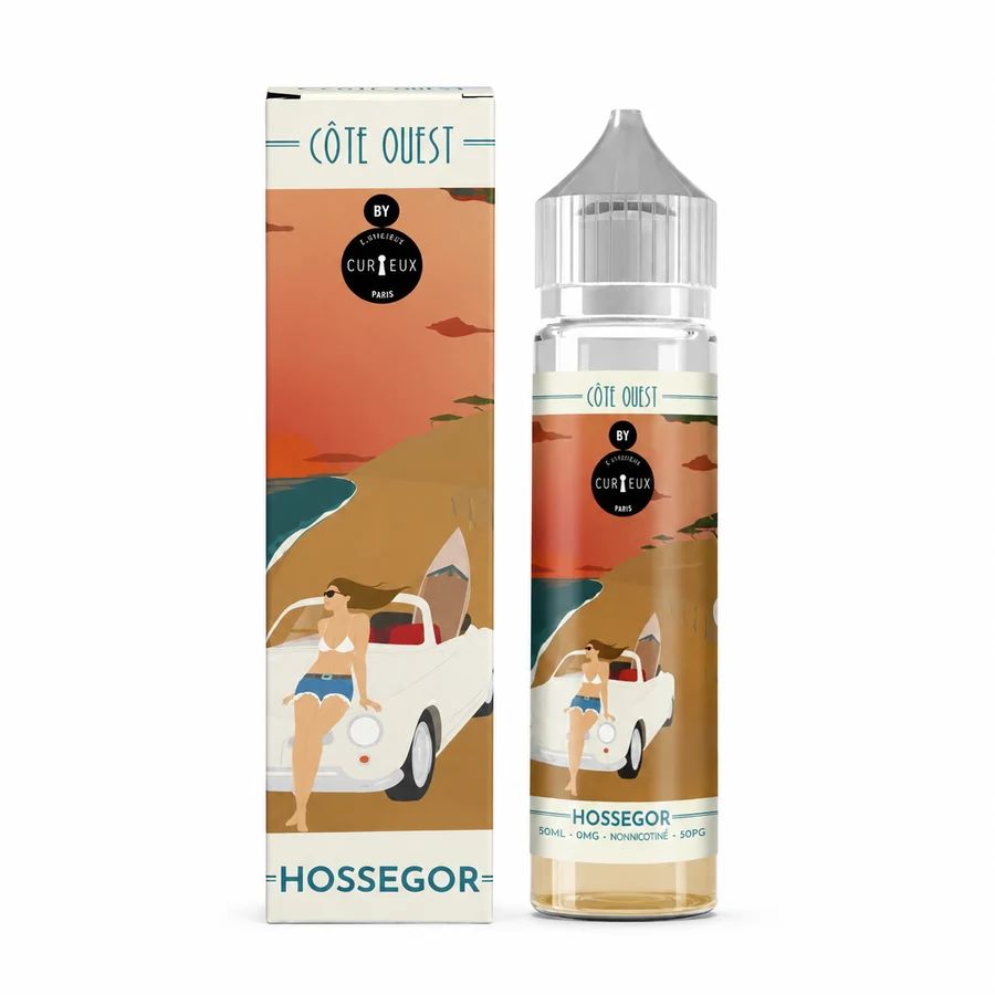 E-liquide Hossegor 50 mL - Côte Ouest (Curieux)