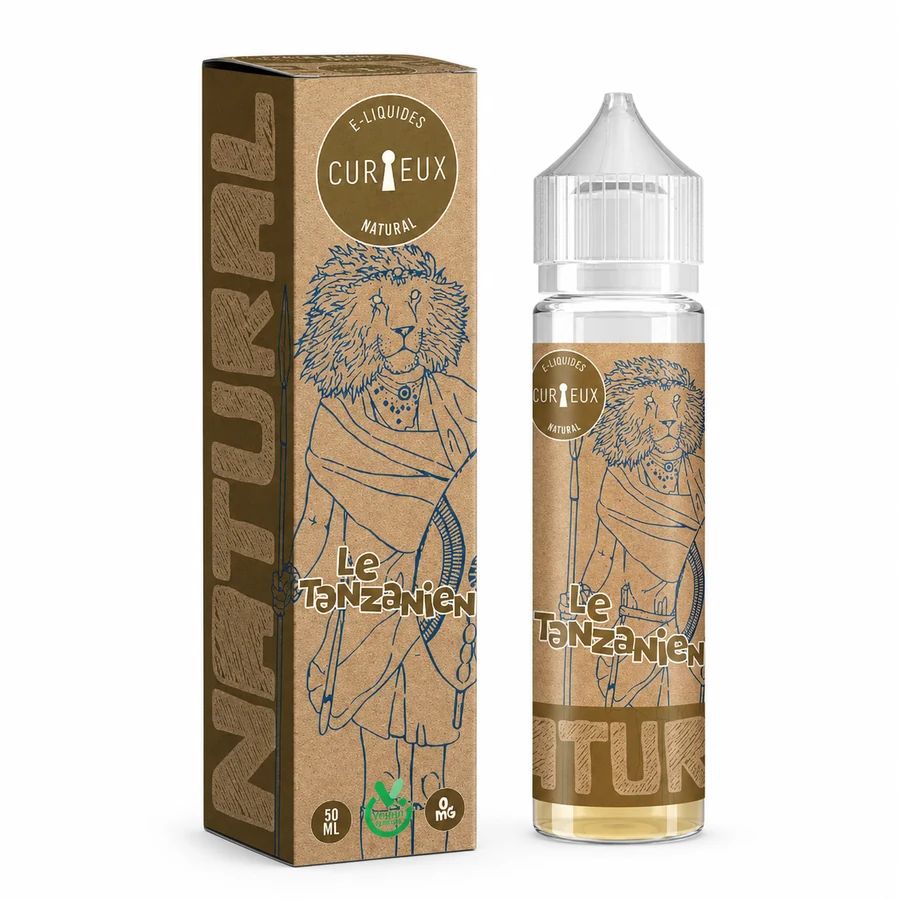 E-liquide Le Tanzanien 50 mL - Natural Curieux