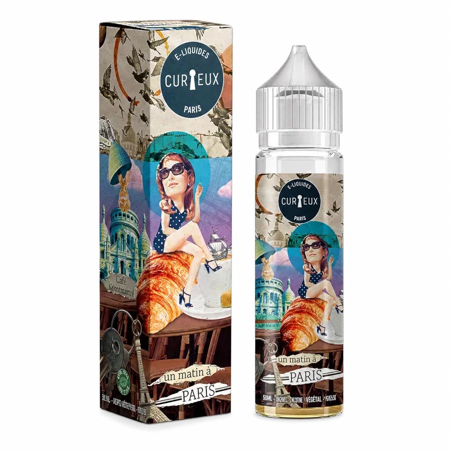 E-liquide Un Matin A Paris 50 mL - Hexagone (Curieux) — Curieux - Edition Hexagone