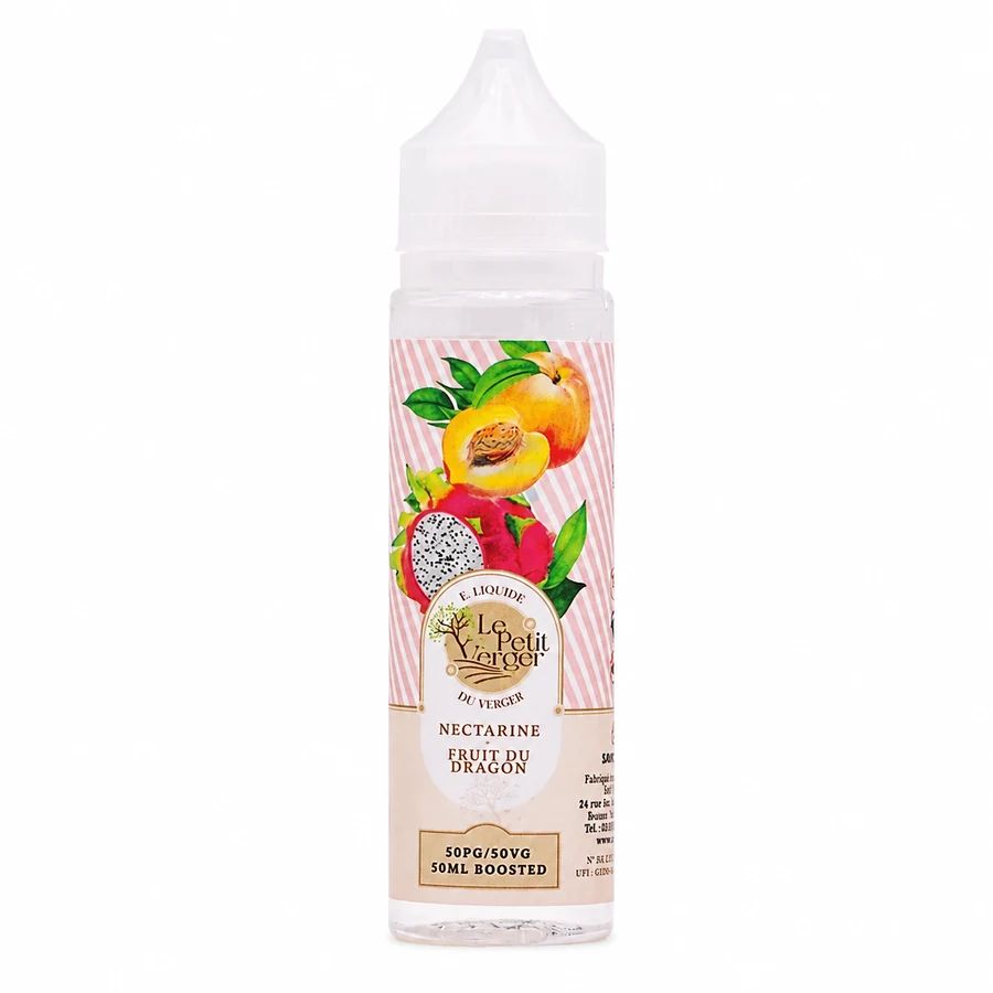 E-liquide Nectarine Fruit du Dragon 50 mL - Le Petit Verger