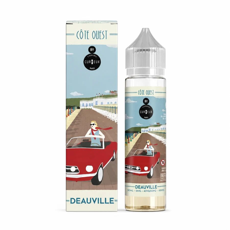 E-liquide Deauville 50 mL - Côte Ouest (Curieux) — Curieux - Edition Côte Ouest