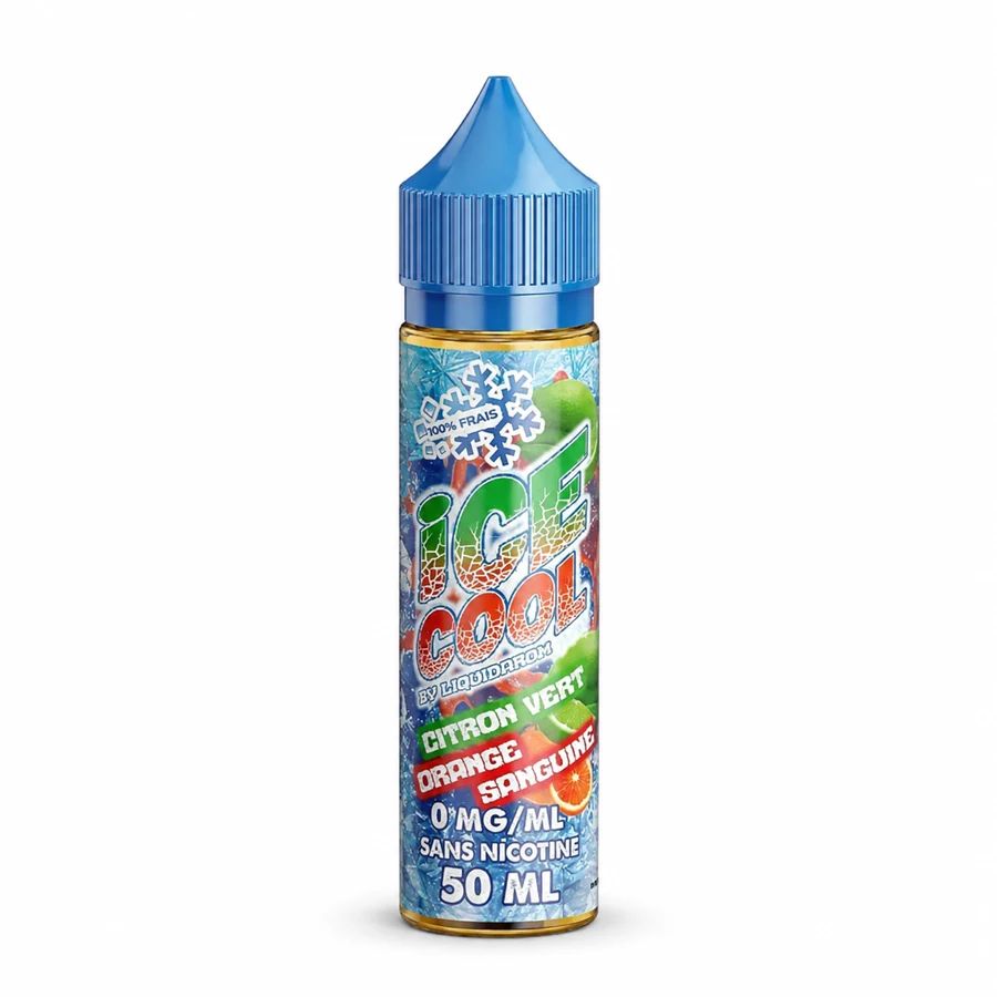 E-liquide Citron Vert Orange Sanguine 50 mL - Ice Cool (Liquidarom) — Liquidarom - Ice Cool