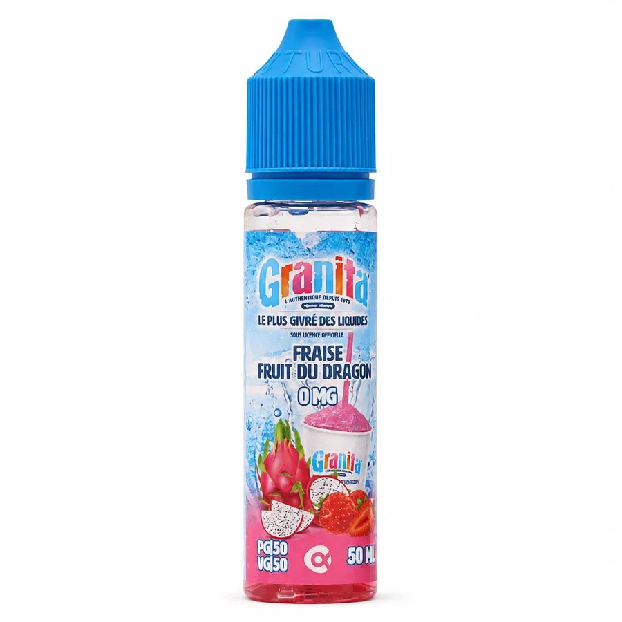 E-liquide Fraise Fruit du Dragon 50 mL - Granita