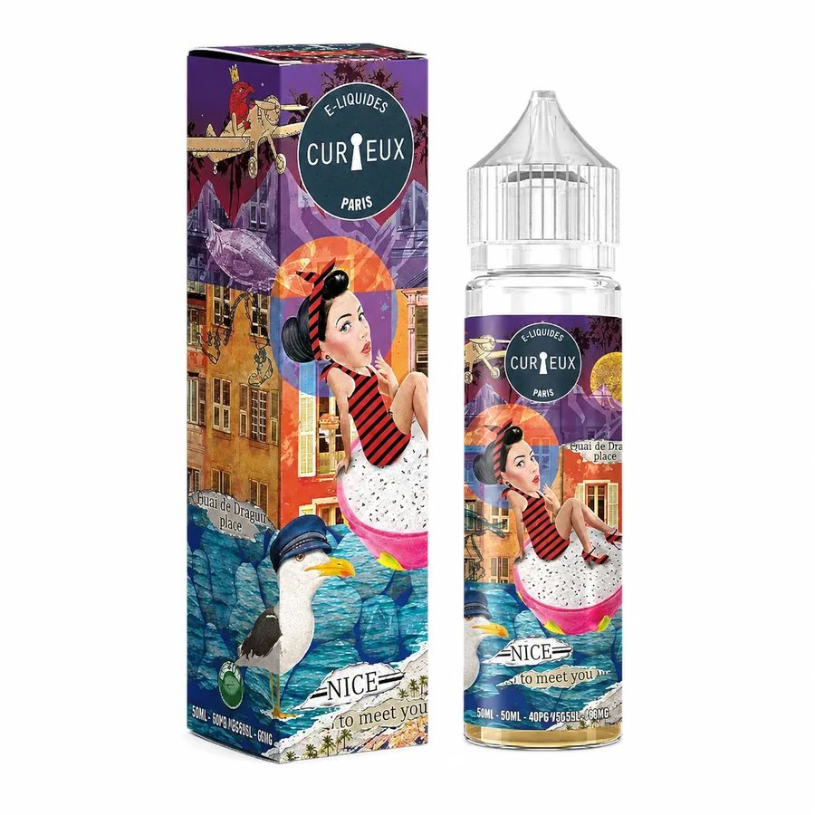 E-liquide Nice To Meet You 50 mL - Hexagone (Curieux) — Curieux - Edition Hexagone