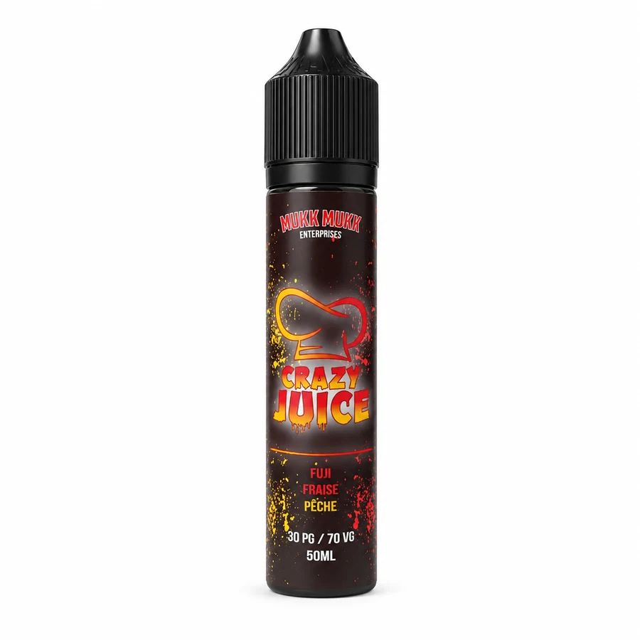 E-liquide Fuji Fraise Pêche 50 mL - Mukk — Mukk Mukk