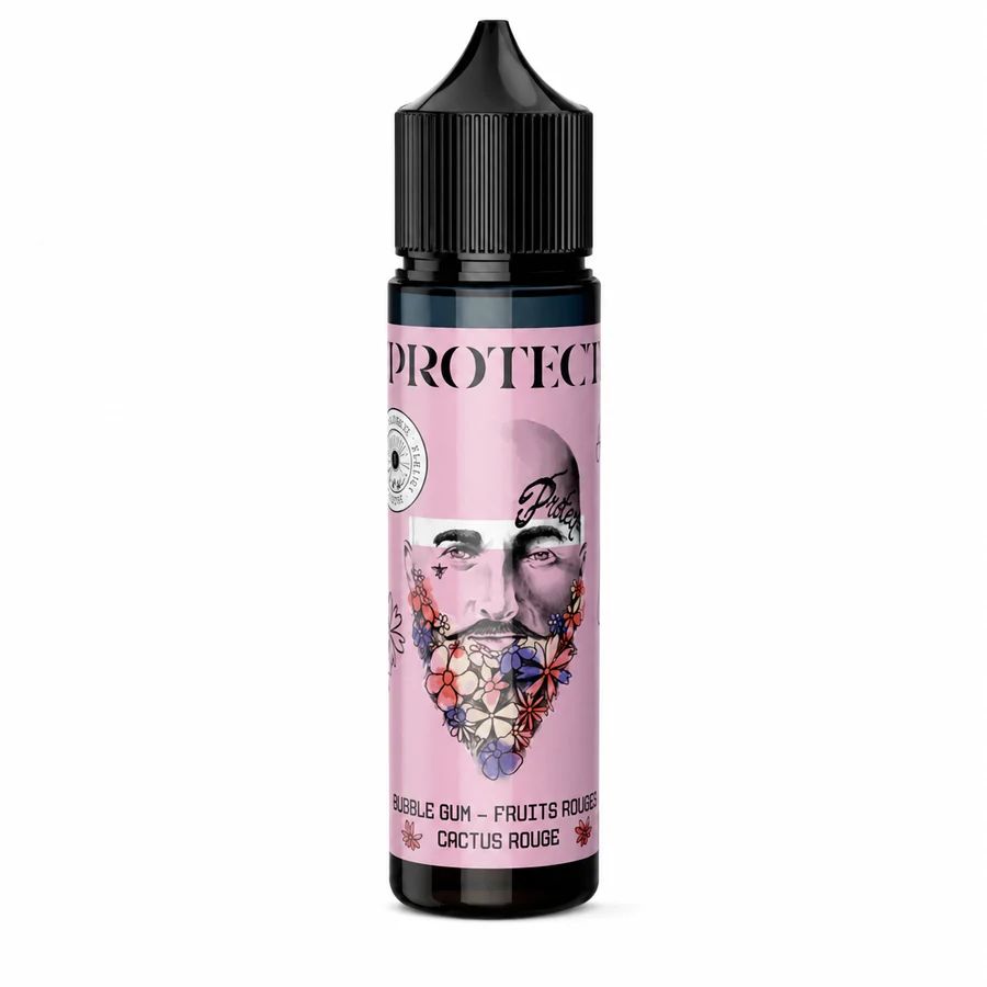 E-liquide Bubble Gum Fruits Rouges Cactus Rouge 50 mL - Protect