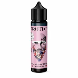 E-liquide Bubble Gum Fruits Rouges Cactus Rouge 50 mL - Protect