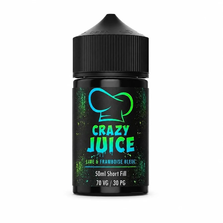 E-liquide Lime & Framboise Bleue 50 mL - Mukk