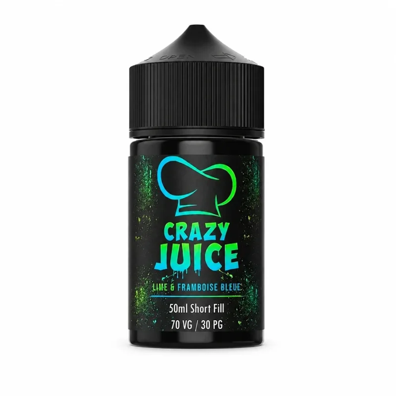 E-liquide Lime & Framboise Bleue 50 mL - Mukk