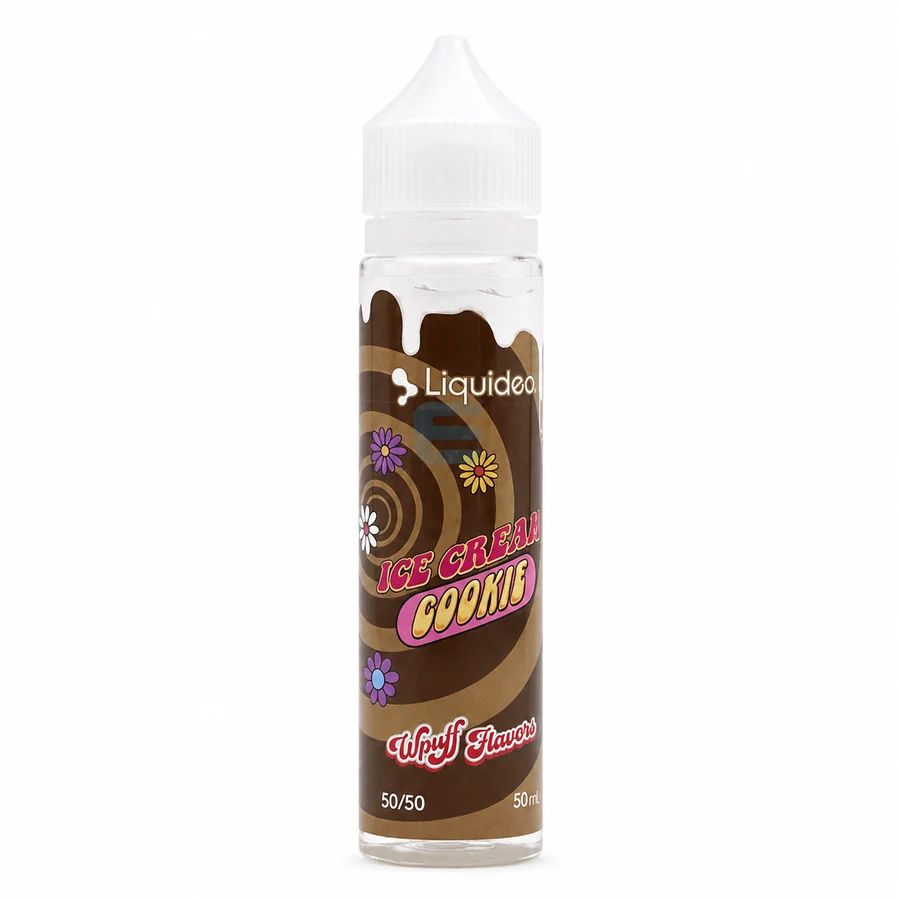 E-liquide Ice Cream Cookie 50 mL - Wpuff (Liquideo) — Liquideo - Wpuff