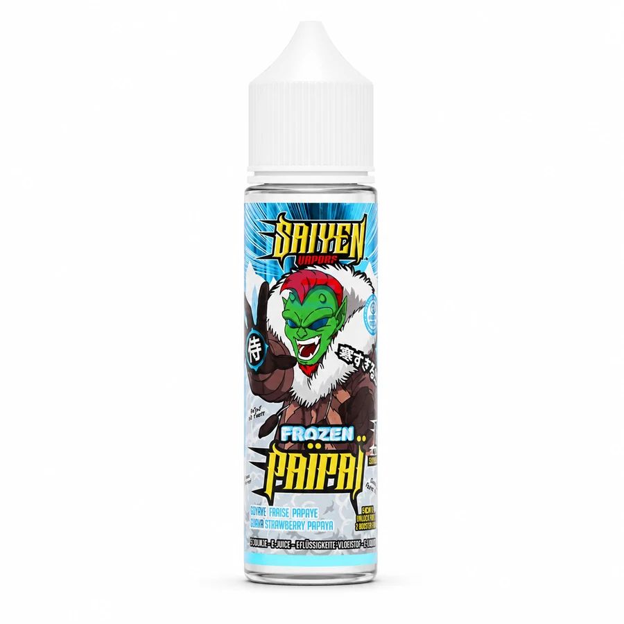 E-liquide Frozen Païpaï 50 mL - Saiyen Vapors — Swoke - Saiyen Vapors