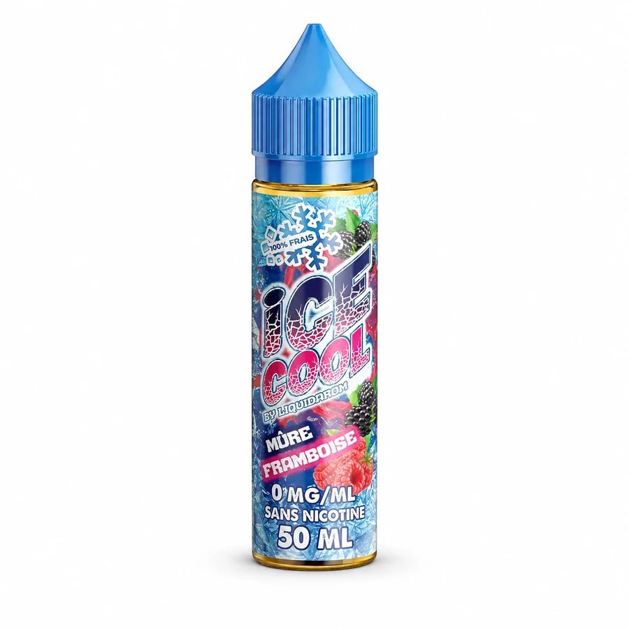 E-liquide Mure Framboise 50 mL - Ice Cool (Liquidarom)