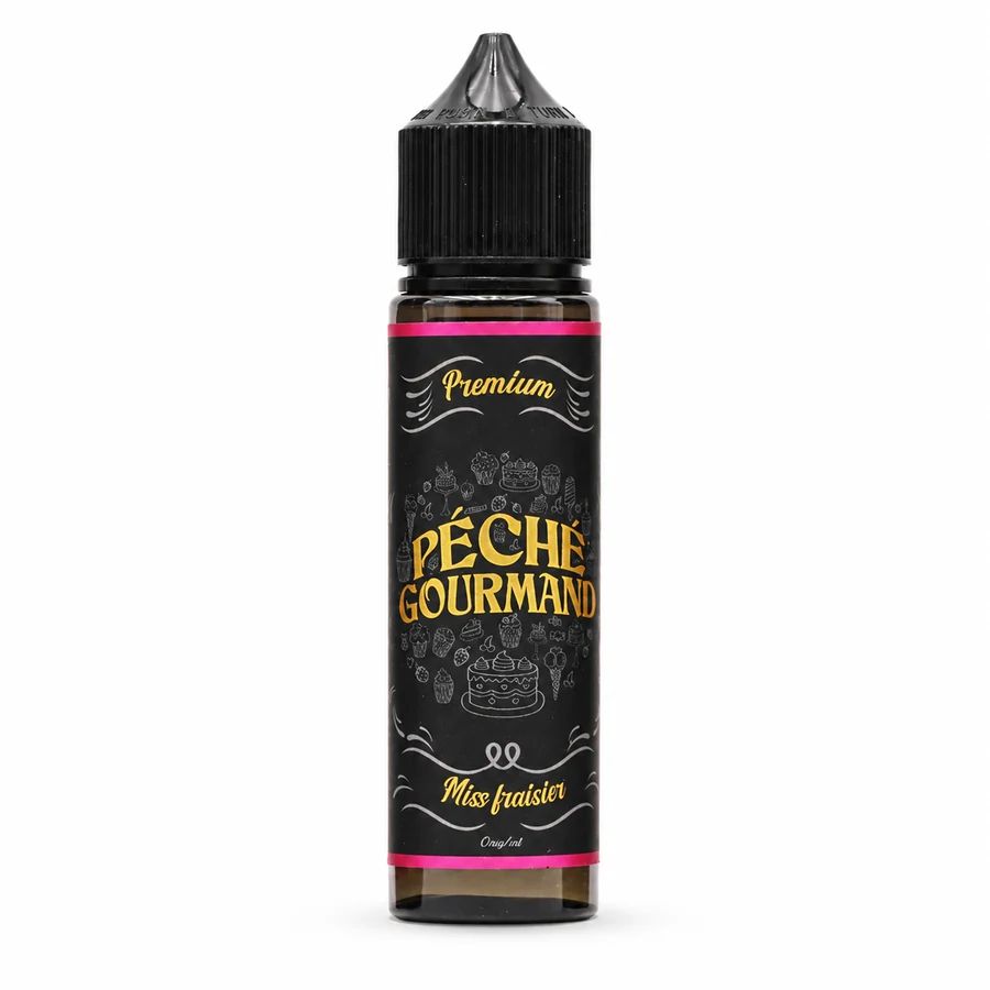 E-liquide Miss Fraisier 50 mL - Péché Gourmand (LiquideLab) — LiquideLab - Péché Gourmand