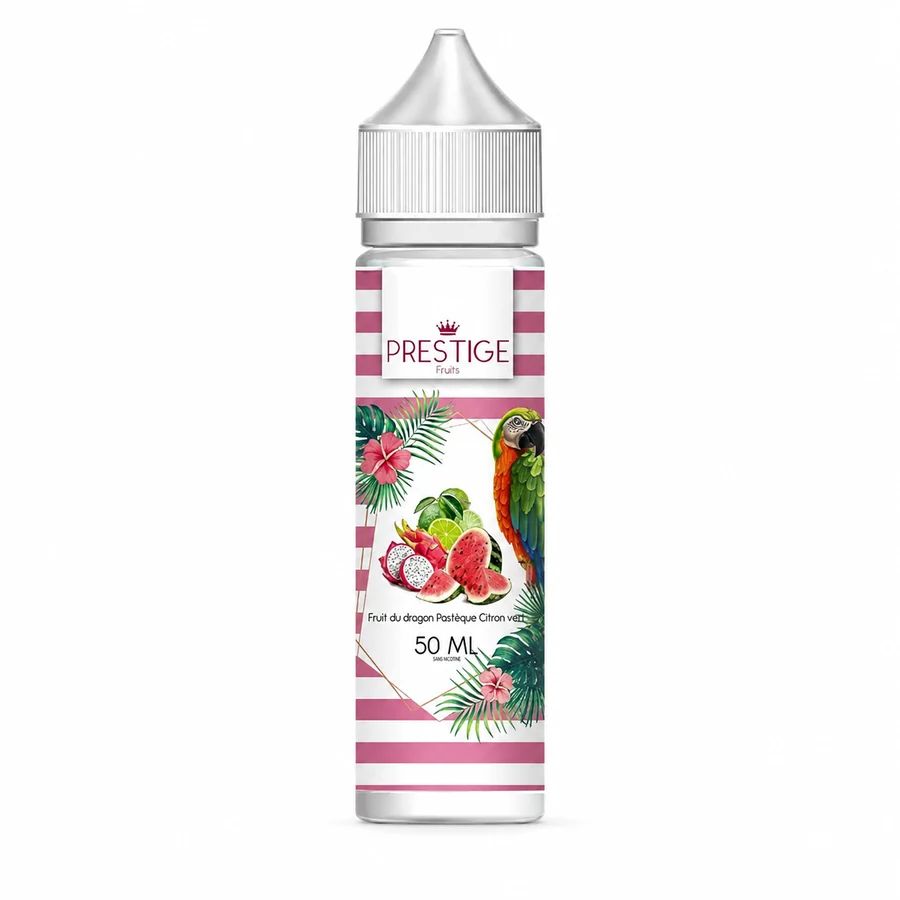 E-liquide Fruit Du Dragon Pasteque Citron Vert 50 mL - Prestige Fruits