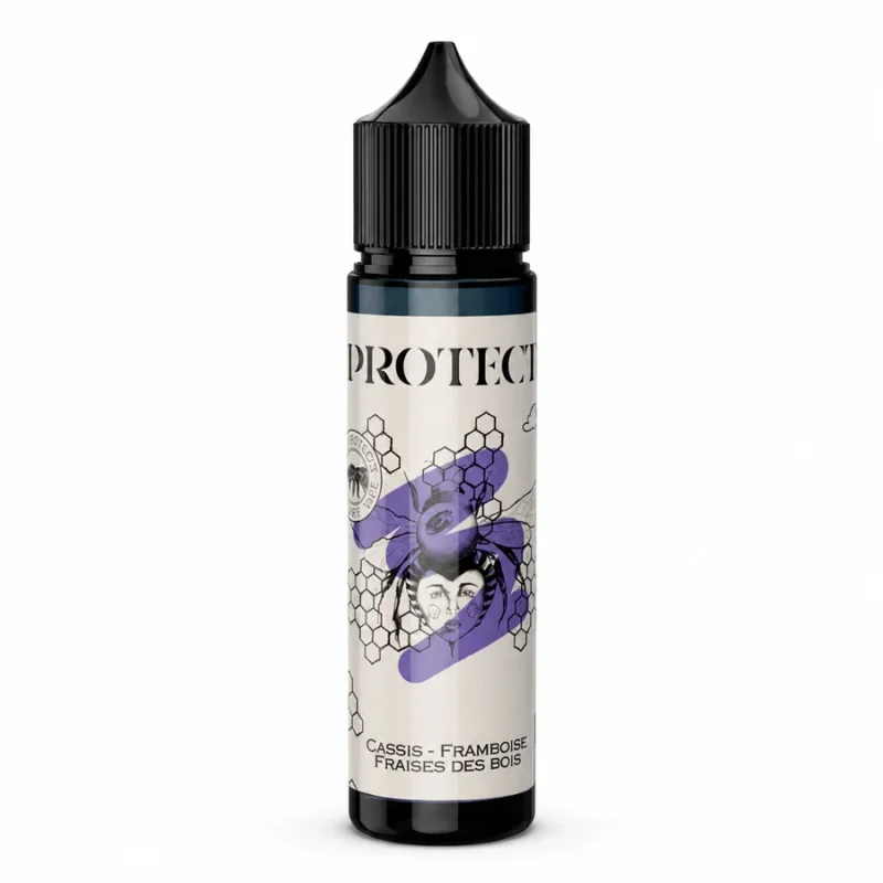 E-liquide Cassis Framboise Fraises des Bois 50 mL - Protect