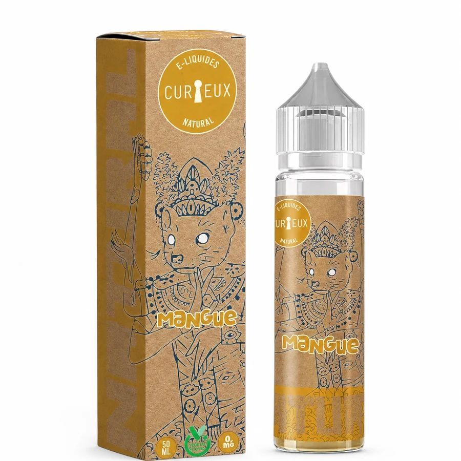 E-liquide Mangue 50 mL - Natural Curieux