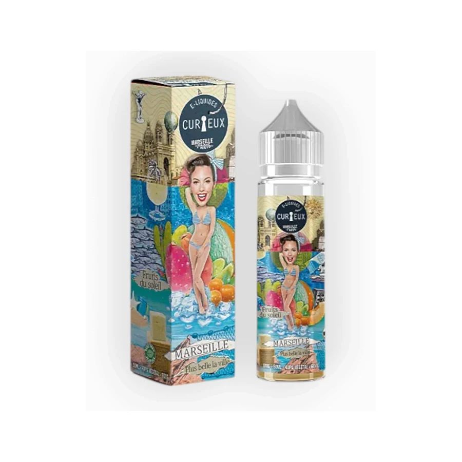 E-liquide Marseille Plus Belle La Ville 50 mL - Hexagone (Curieux) — Curieux - Edition Hexagone