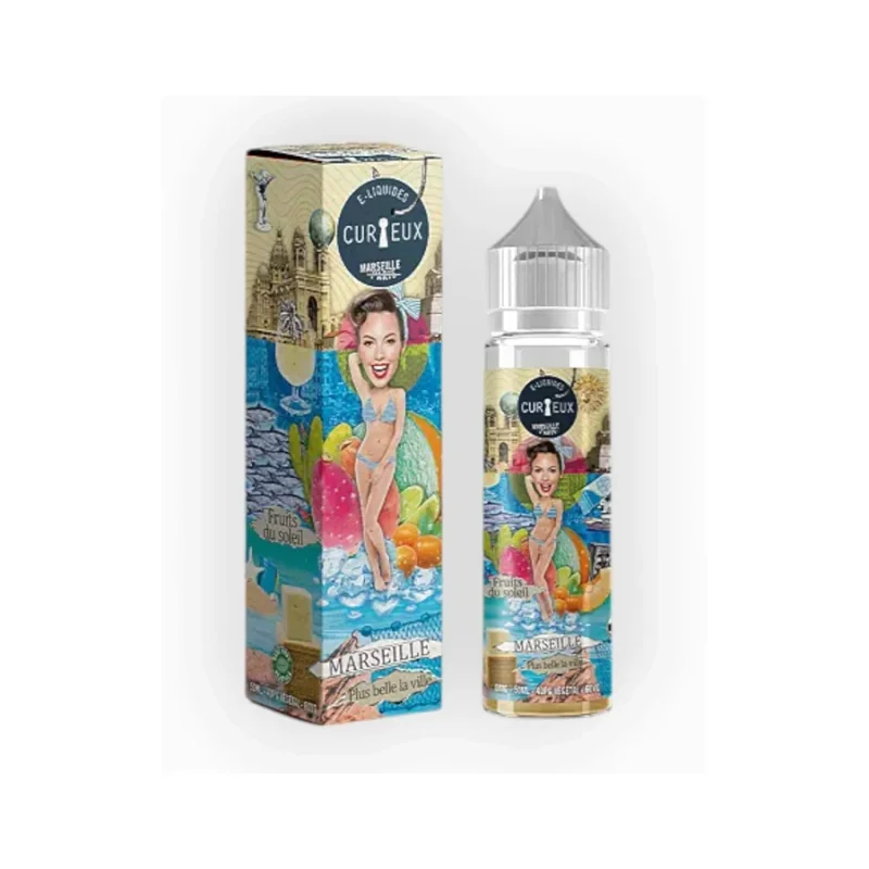 E-liquide Marseille Plus Belle La Ville 50 mL - Hexagone (Curieux)