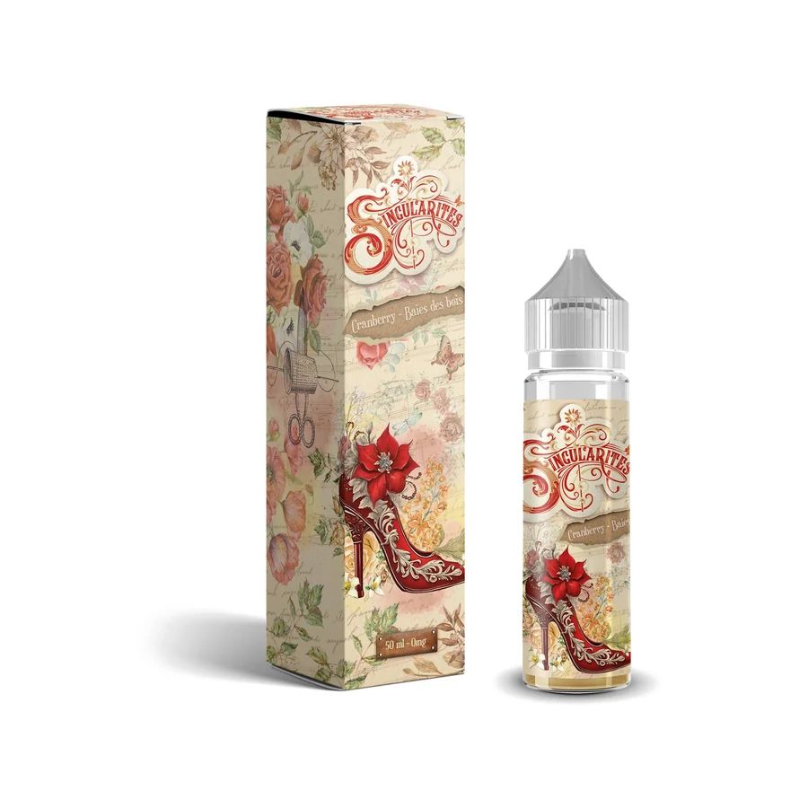 E-liquide Cranberry Baies Des Bois 50 mL - Singularités