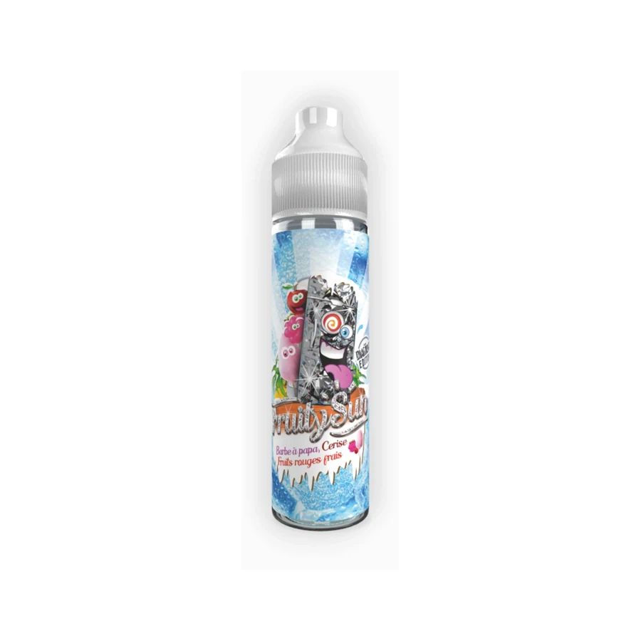 E-liquide Barbe à Papa Cerise Fruits Rouges 50 mL - Fruity Sun
