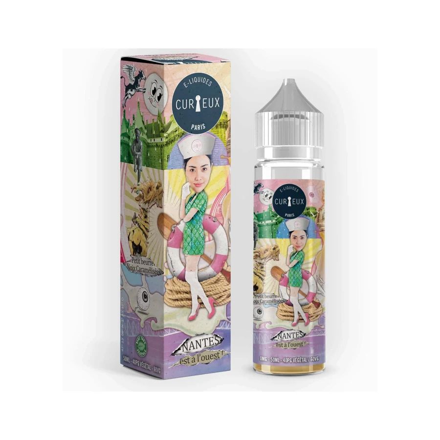 E-liquide Nantes Est A L'Ouest 50 mL - Hexagone (Curieux) — Curieux - Edition Hexagone