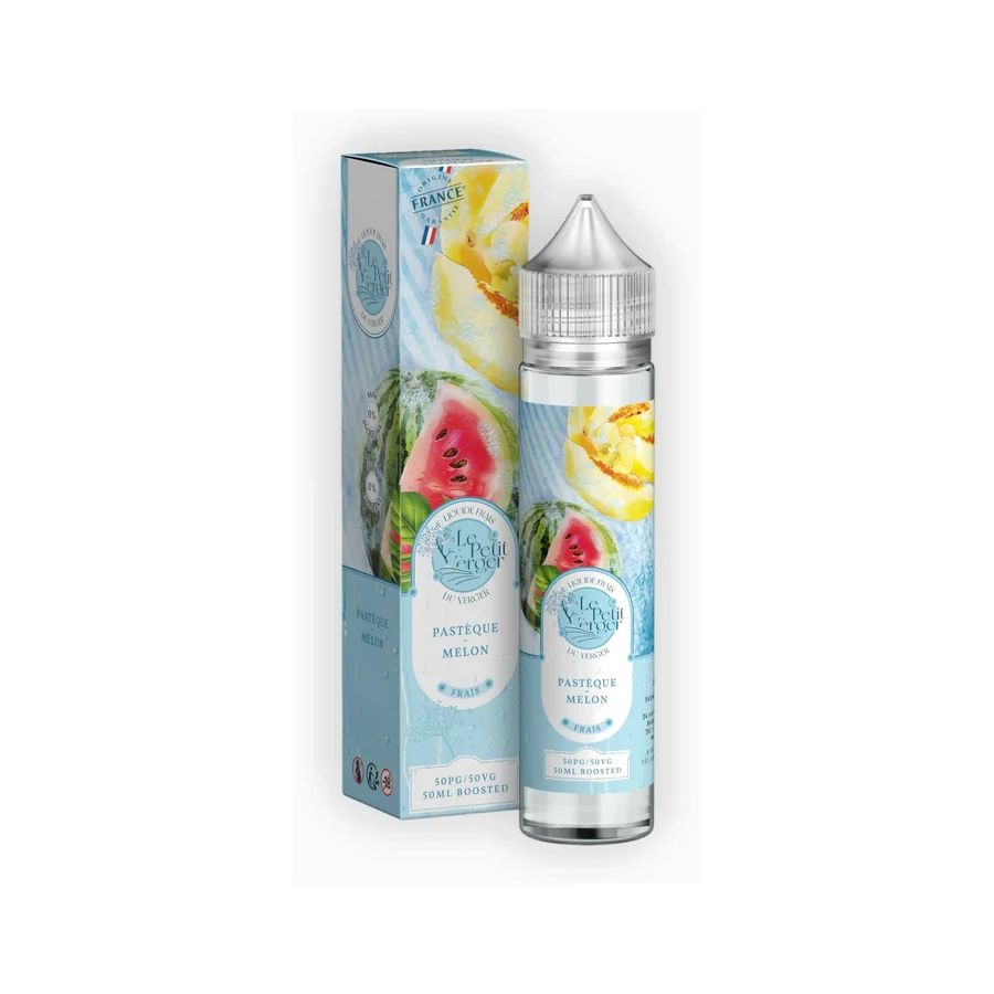 E-liquide Pasteque Melon Frais 50 mL - Le Petit Verger