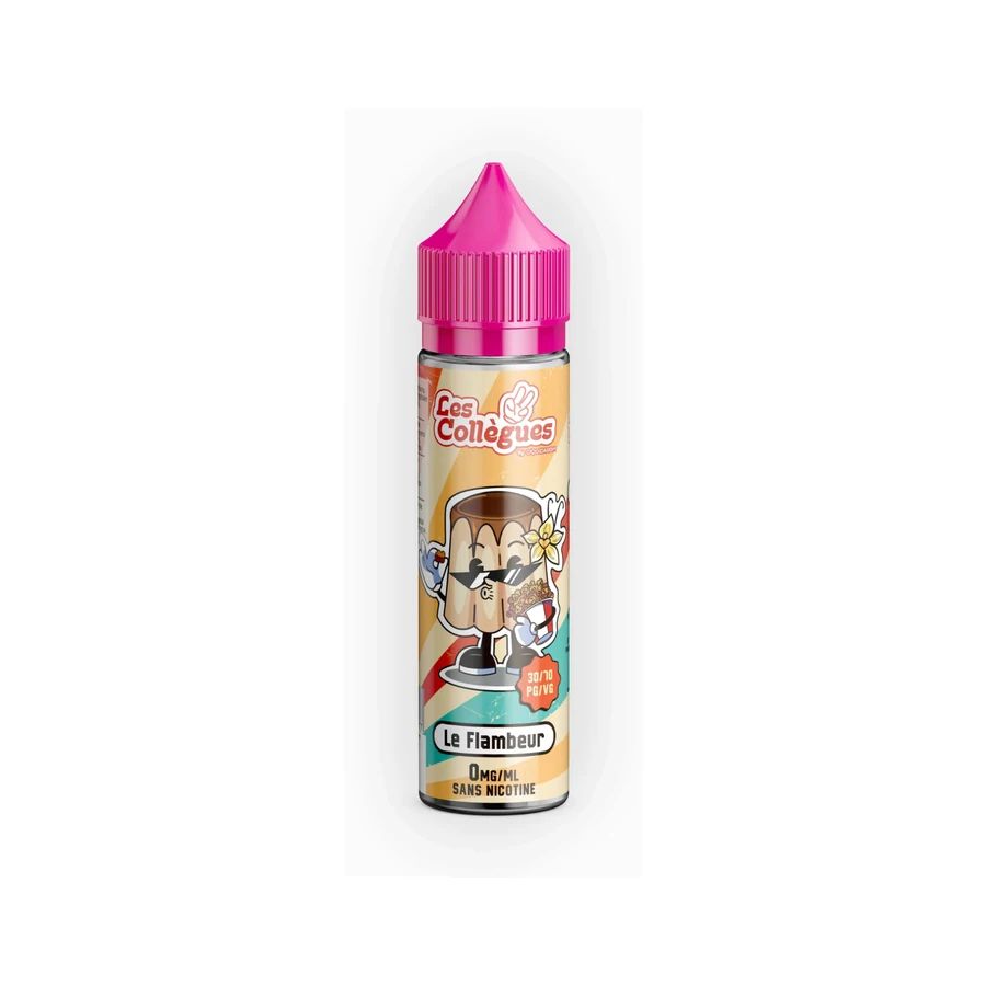 E-liquide Le Flambeur 50 mL - Les Collègues Liquidarom