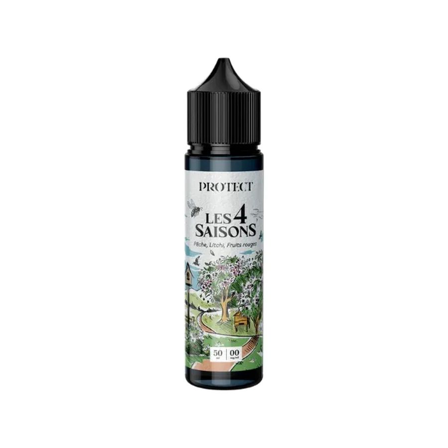 E-liquide Pêche Litchi Fruits Rouges 50 mL - Protect
